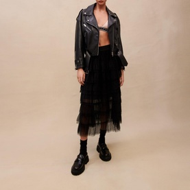 Josepha Tulle Midi Skirt