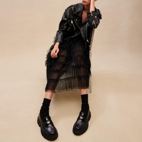 Josepha Tulle Midi Skirt