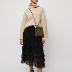 Josepha Tulle Midi Skirt