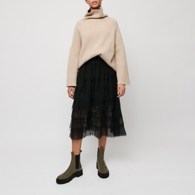 Josepha Tulle Midi Skirt