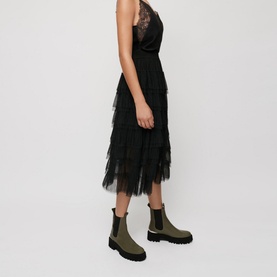 Josepha Tulle Midi Skirt