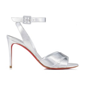 Mariza 85 Laminated Leather Sandals