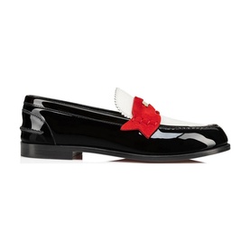 Penny Donna Calf Patent Leather Loafers