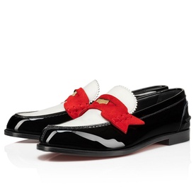 Penny Donna Calf Patent Leather Loafers