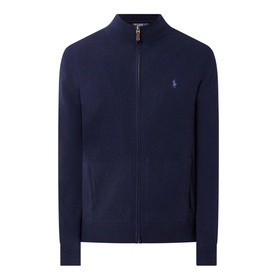 Zip-Through Merino Sweater