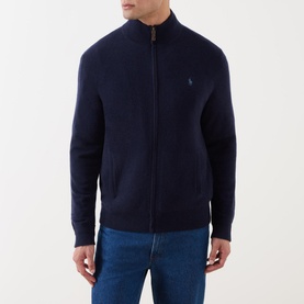 Zip-Through Merino Sweater
