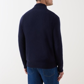 Zip-Through Merino Sweater