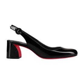 So Jane Sling 55 Patent Block Heels