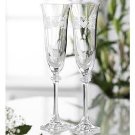 Claddagh Shamrock Liberty Flutes