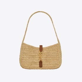 Le 5 &Agrave; 7 Mini Raffia Hobo Bag