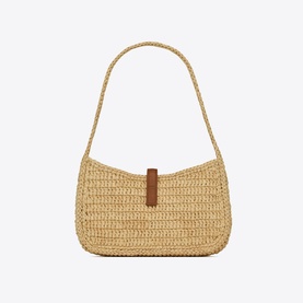 Le 5 &Agrave; 7 Mini Raffia Hobo Bag