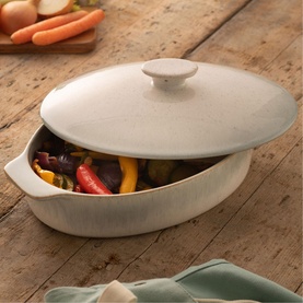 Tivoli Oval Lidded Baker