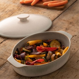 Tivoli Oval Lidded Baker