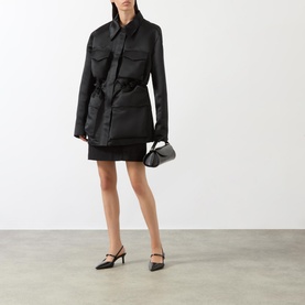 Satin Field Jacket