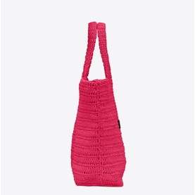 Rive Gauche Raffia Tote Bag