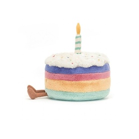 Amuseable Rainbow Birthday Cake 26cm