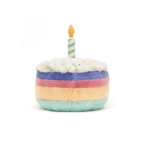 Amuseable Rainbow Birthday Cake 26cm