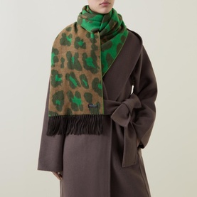 Animal Fringe Scarf