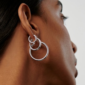 Classic Tunnel Mini Hoop Earrings