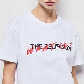 What Is Print Crew Neck T-Shirt