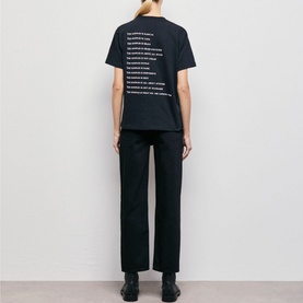 What Is Print Crew Neck T-Shirt