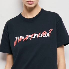 What Is Print Crew Neck T-Shirt
