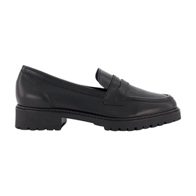 Gild Cleated-Sole Penny-Trim Loafers