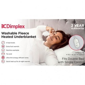 Fleece Large underblanket Double washable