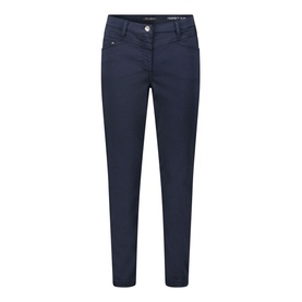 Mid-Rise Slim Trousers