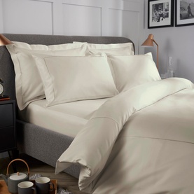 800 Thread Count Fitted Sheet Ivory