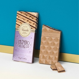Gold Caramel Cremino Bar 110g