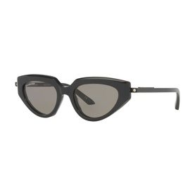 Balenciaga Cat Eye Sunglasses 6E000232 in grey, acetate frame with angular cat-eye silhouette and grey tinted lenses