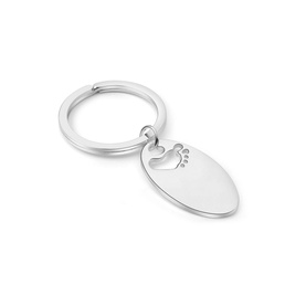 Footprint Keyring