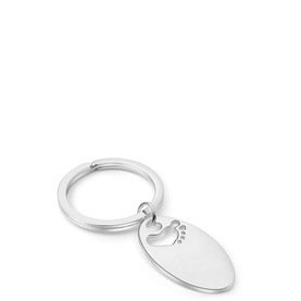Footprint Keyring