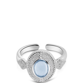 Ornate Blue Stone Ring