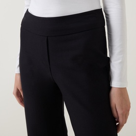 Chloe Mid-Rise Straight Leg Trousers