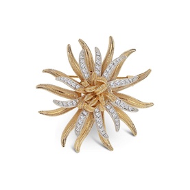 Star Crystal Embellished Brooch