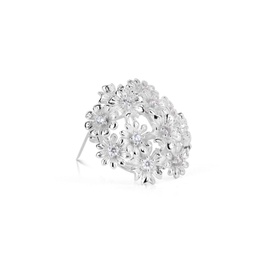 Floral Cluster Brooch