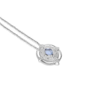 Ornate Stone Pendant Necklace