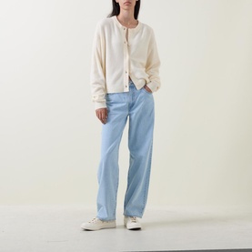 Damsville Button-Up Cardigan