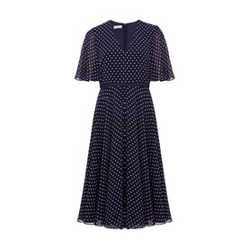 Celia Spot Midi Dress