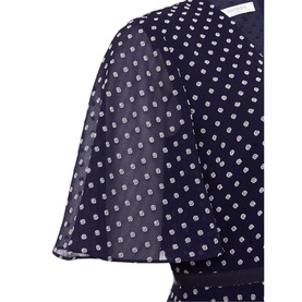 Celia Spot Midi Dress
