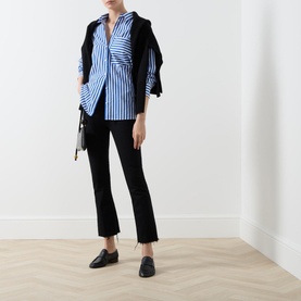 The Hustler Ankle Flared Jeans