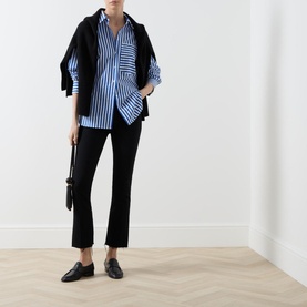 The Hustler Ankle Flared Jeans