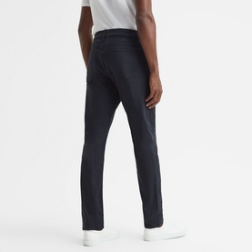 Deep Mid-Rise Slim Fit Jeans