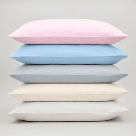 Brushed Cotton Standard Pillowcase Pair Ivory