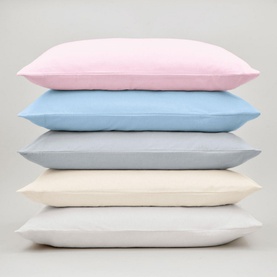 Brushed Cotton Standard Pillowcase Pair White
