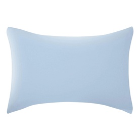 Brushed Cotton Standard Pillowcase Pair Blue