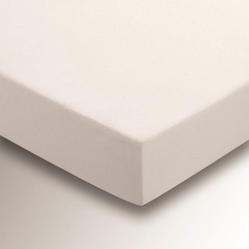 Brushed Cotton Fitted Sheet Ivory