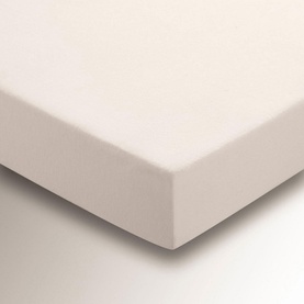 Brushed Cotton Fitted Sheet Ivory